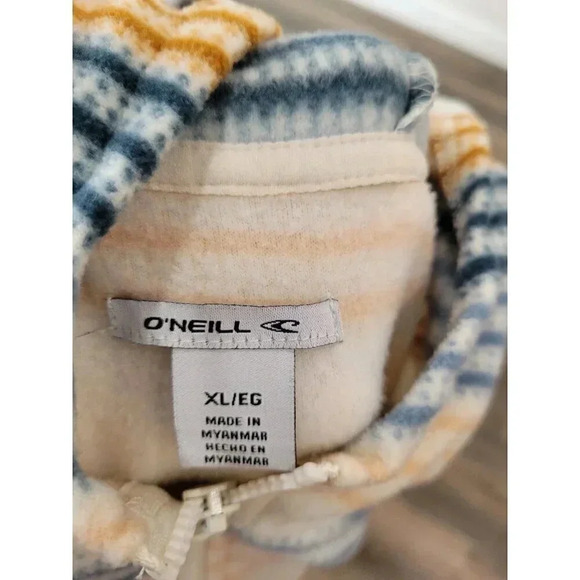 O'Neill womens fleece pull over size xl #6 - Picture 3 of 4